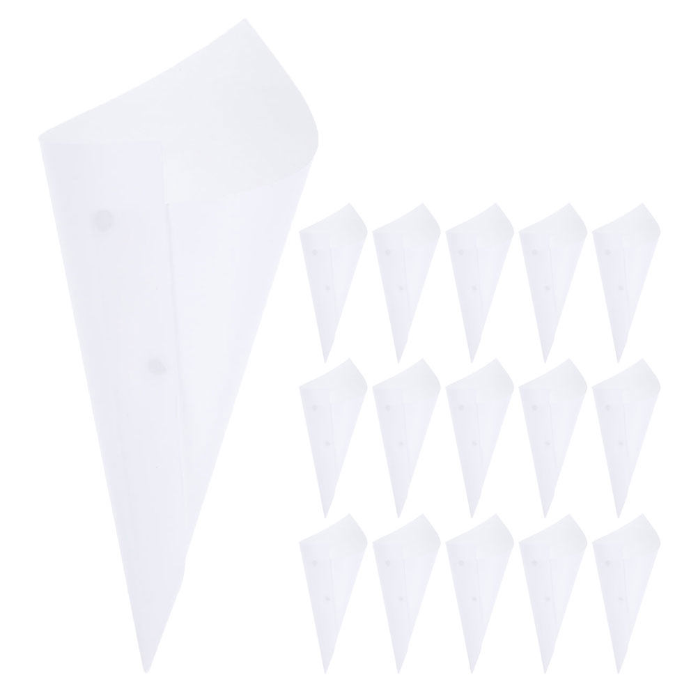 Cotton Candy Cone - 25 Pcs Confetti Cone Flower Bouquet