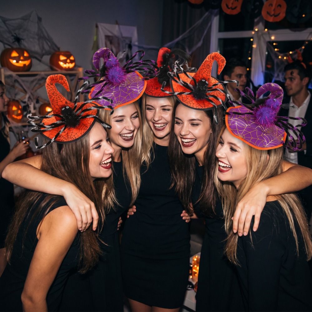 Spider Halloween Witch Hat Hea - Party Hat Cone review and price