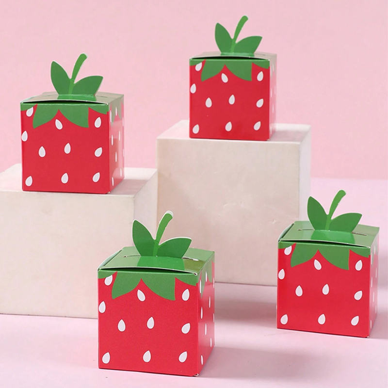5/10/20pcs Strawberry Party Fa - Event Party Box review and price