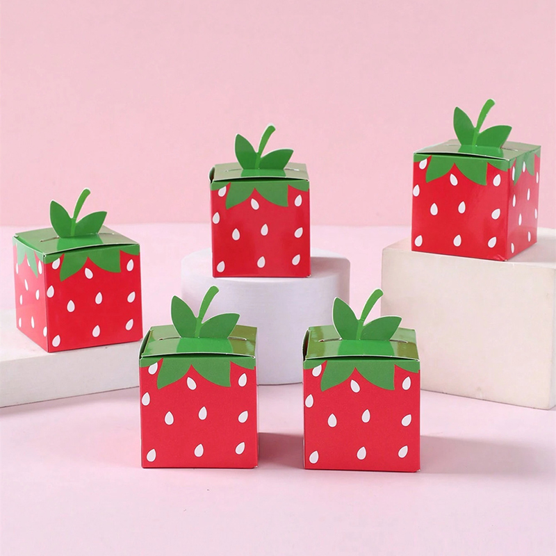 5/10/20pcs Strawberry Party Fa - Event Party Box review and price