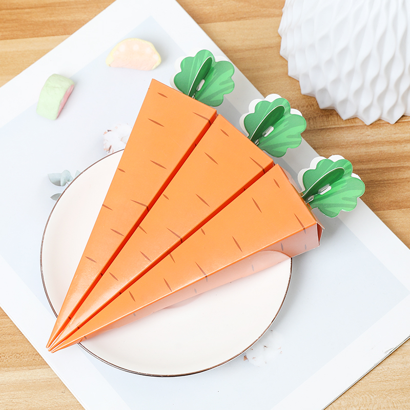 10Pcs Creative Carrot Paper Ca - Cotton Candy Cone review and price