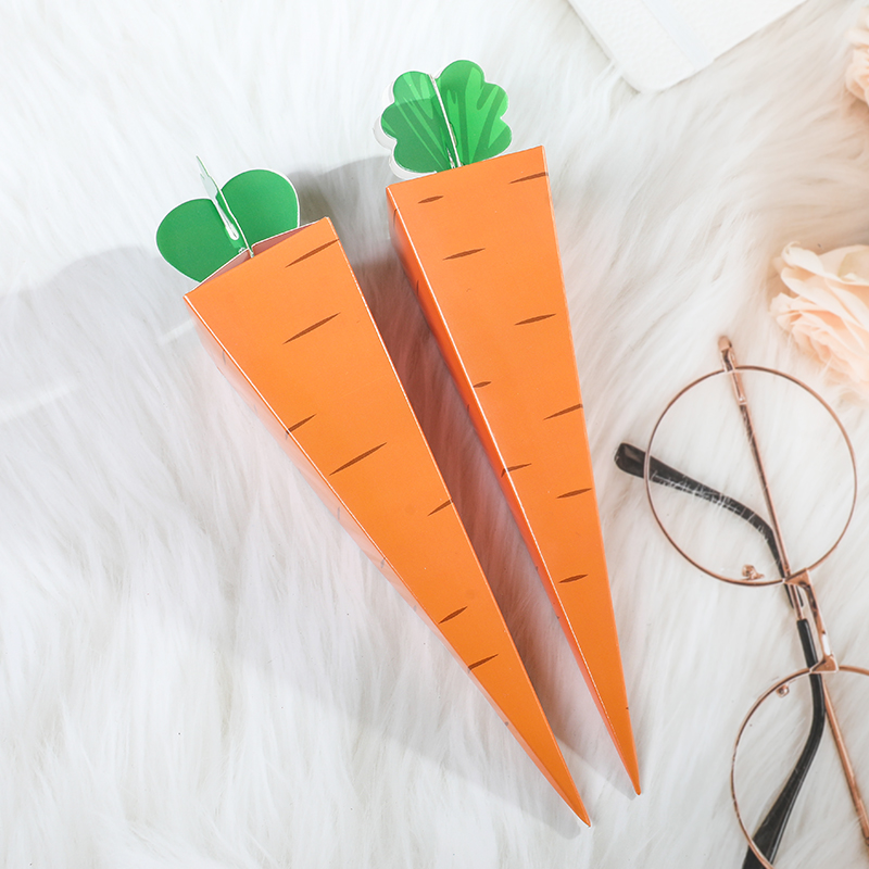 10Pcs Creative Carrot Paper Ca - Cotton Candy Cone review and price