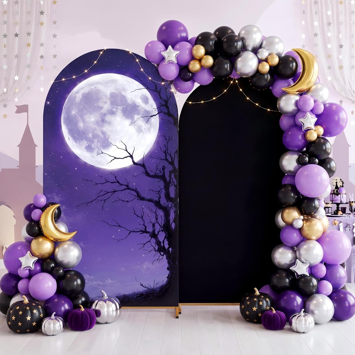 Custom 2-sided Halloween Holid - Dessert Table Backdrop review and price
